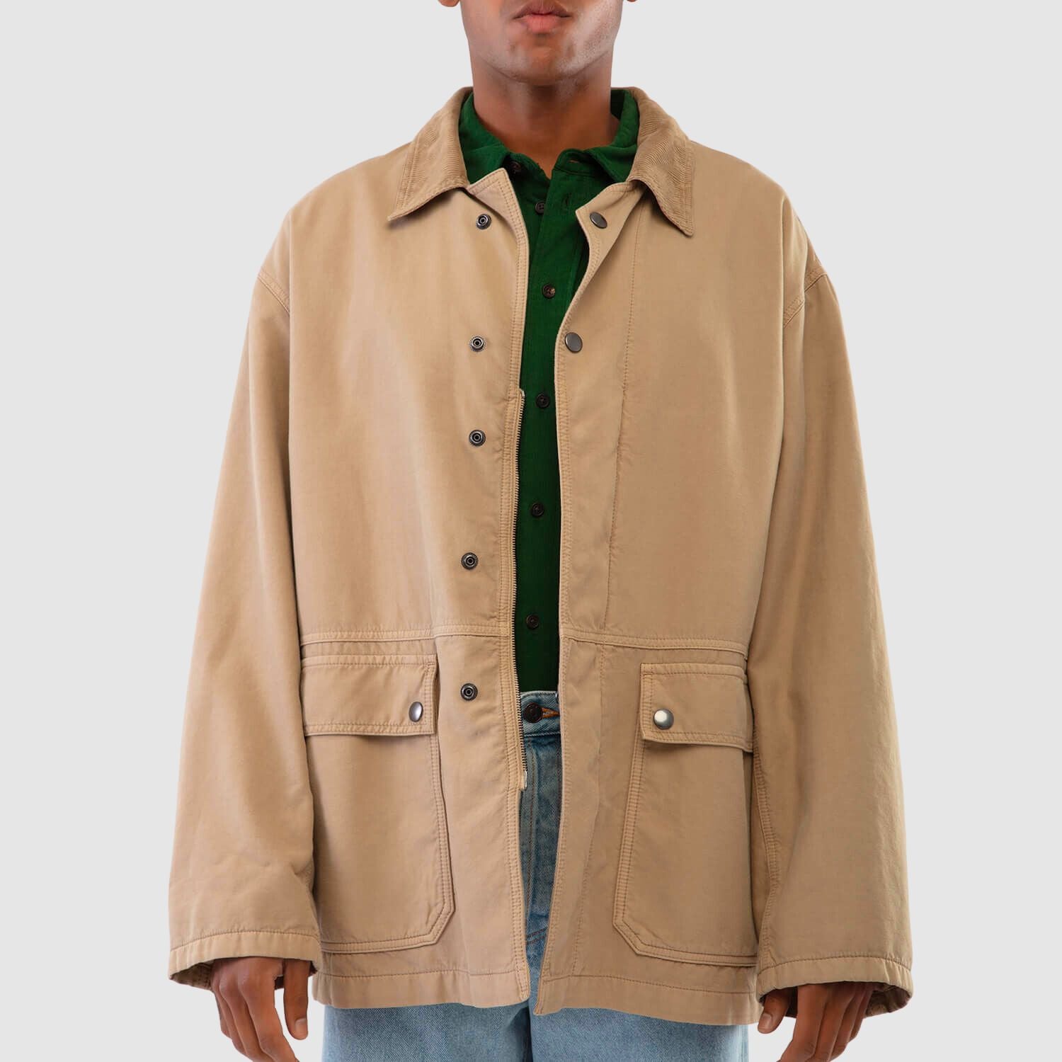 The Row Frank Jacket in Cotton