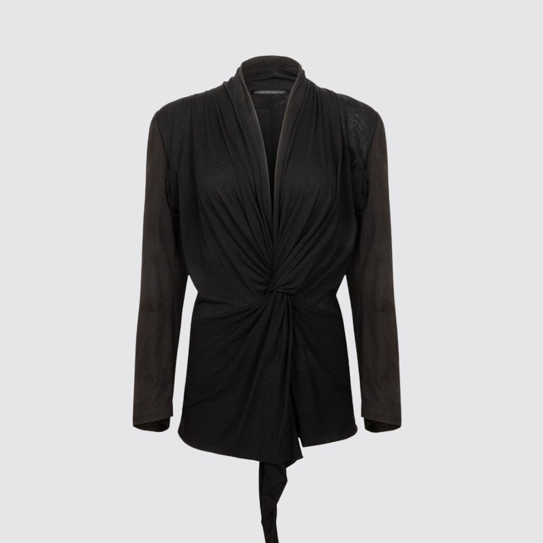Yohji Yamamoto Front Twisted Jacket