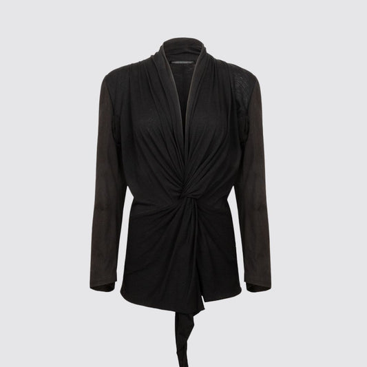 Yohji Yamamoto Front Twisted Jacket