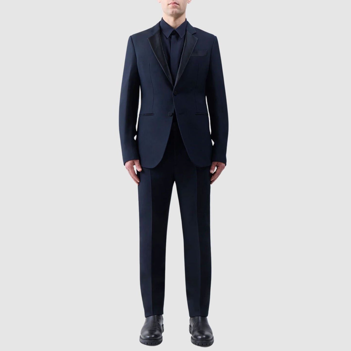 Gabriela Hearst Nicolson Jacket in Black Silk Wool Cady