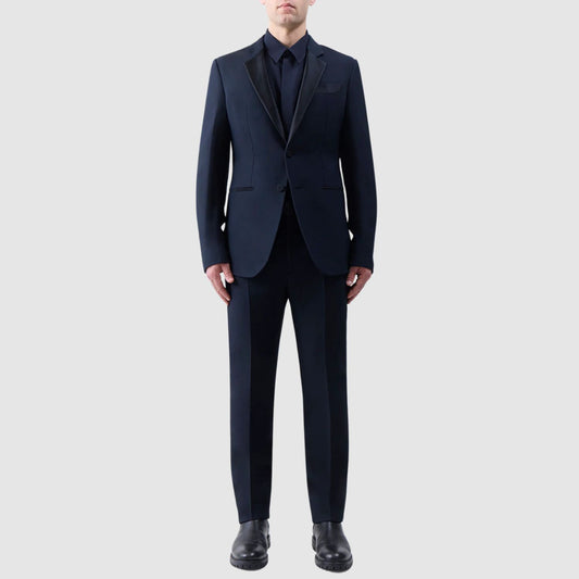 Gabriela Hearst Nicolson Jacket in Black Silk Wool Cady
