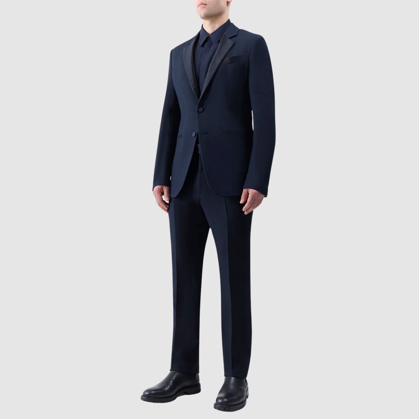 Gabriela Hearst Nicolson Jacket in Black Silk Wool Cady