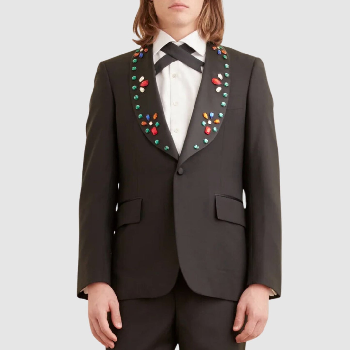 Bode Gem Tux Suit Jacket