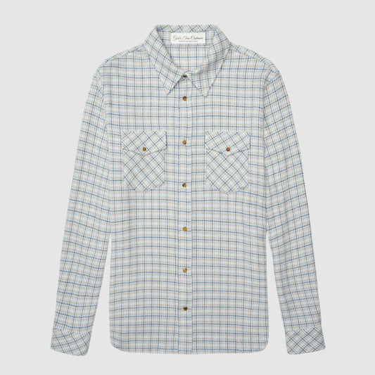 God's True Cashmere River Tartan Cashmere Shirt