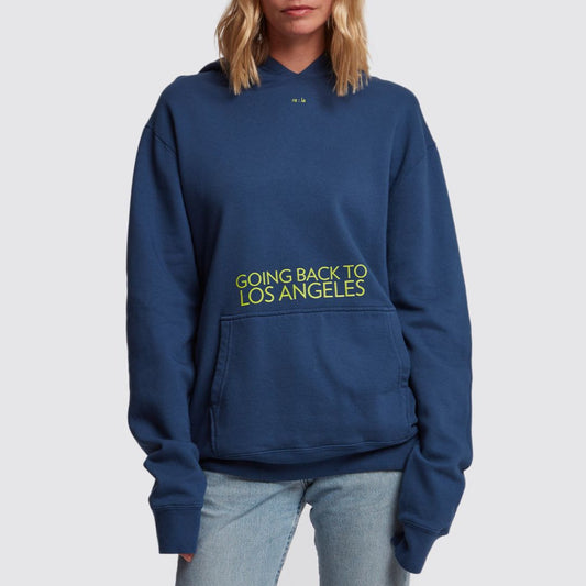 Going Back to LA Hoodie in Blue Opal VIEW 1