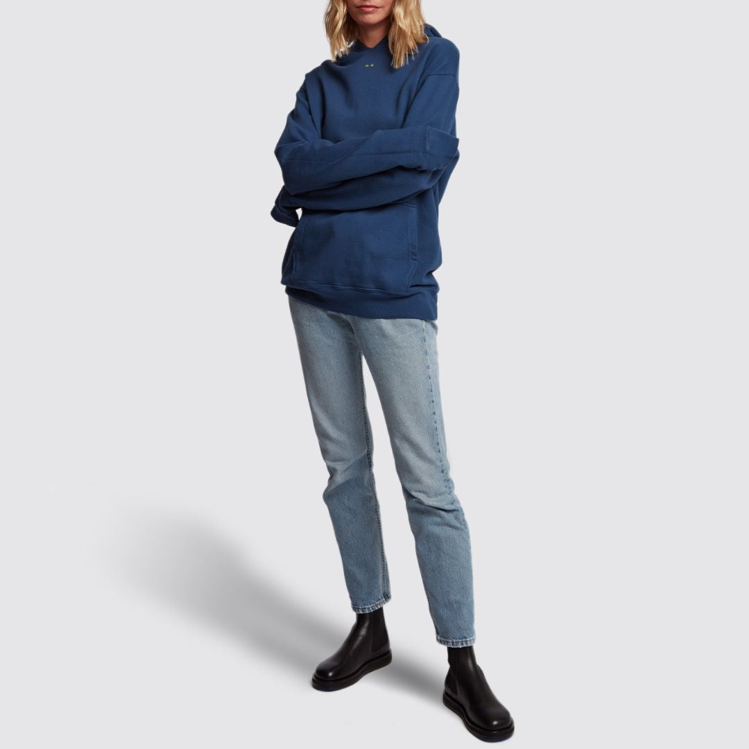 Going Back to LA Hoodie in Blue Opal VIEW 3