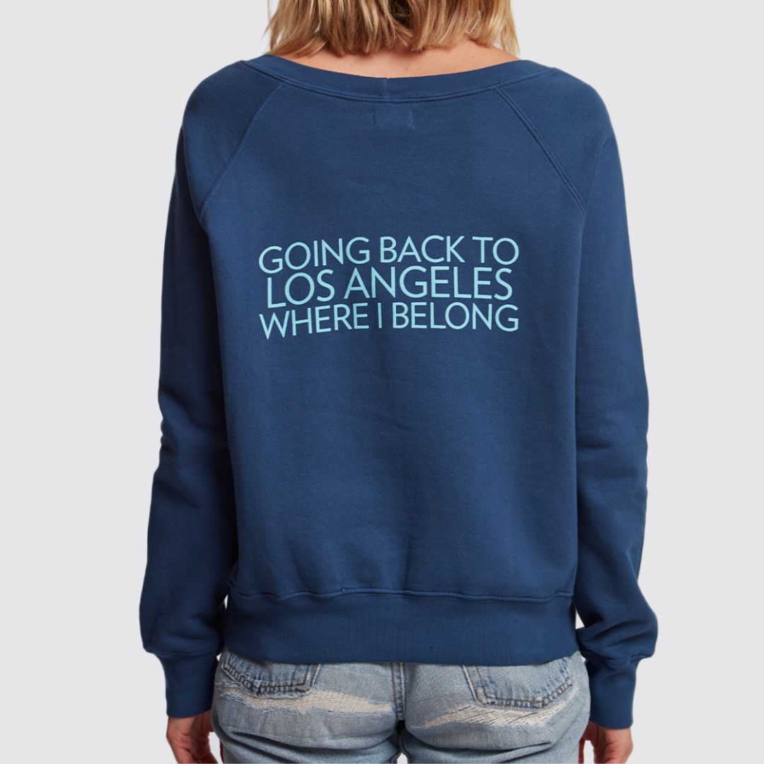 Going Back To Los Angeles Sweatshirt View 2