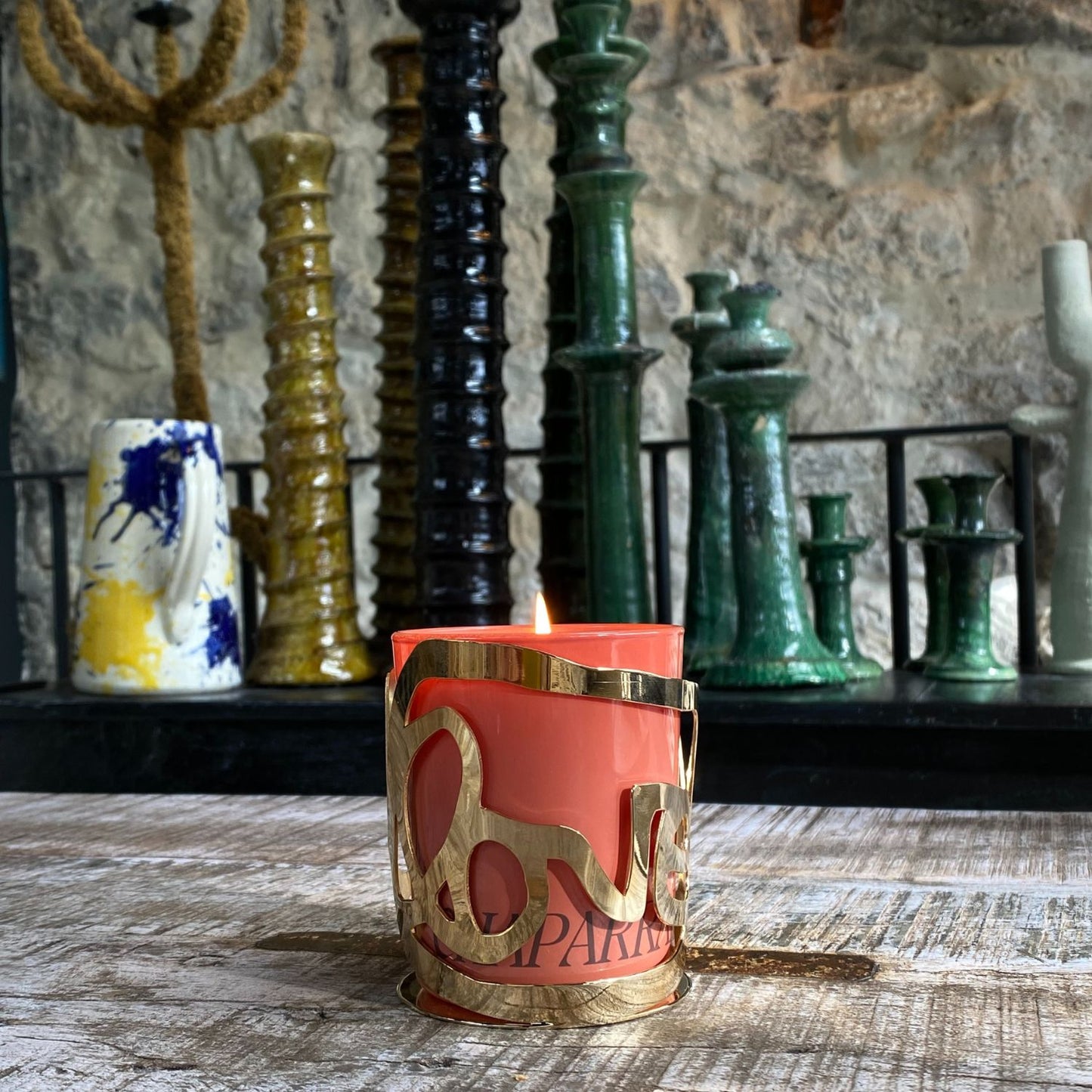 Amber Sakai Chaparral Candle | GrantLOVE Candle Holder View 7