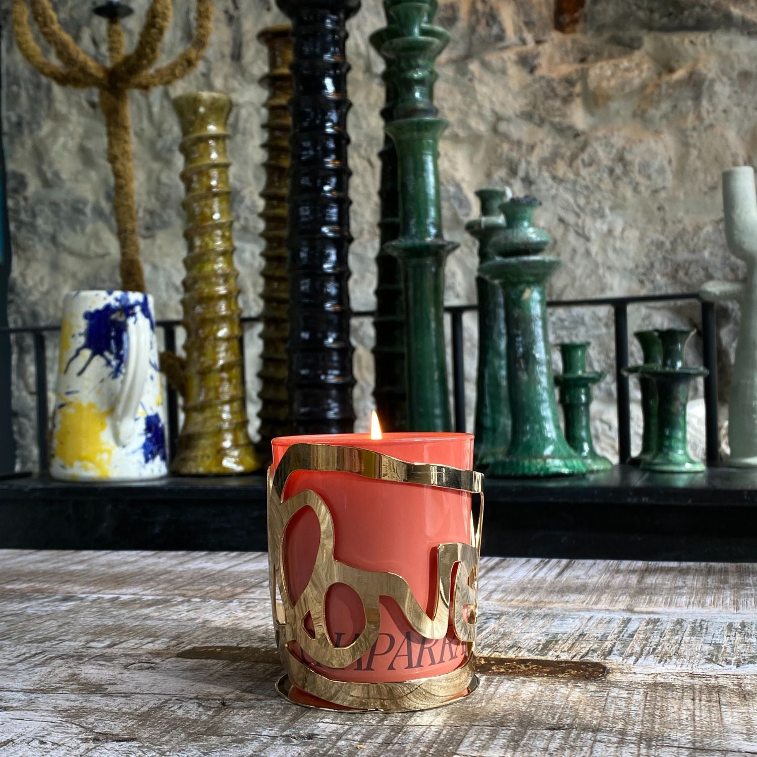 Amber Sakai Chaparral Candle | GrantLOVE Candle Holder View 7