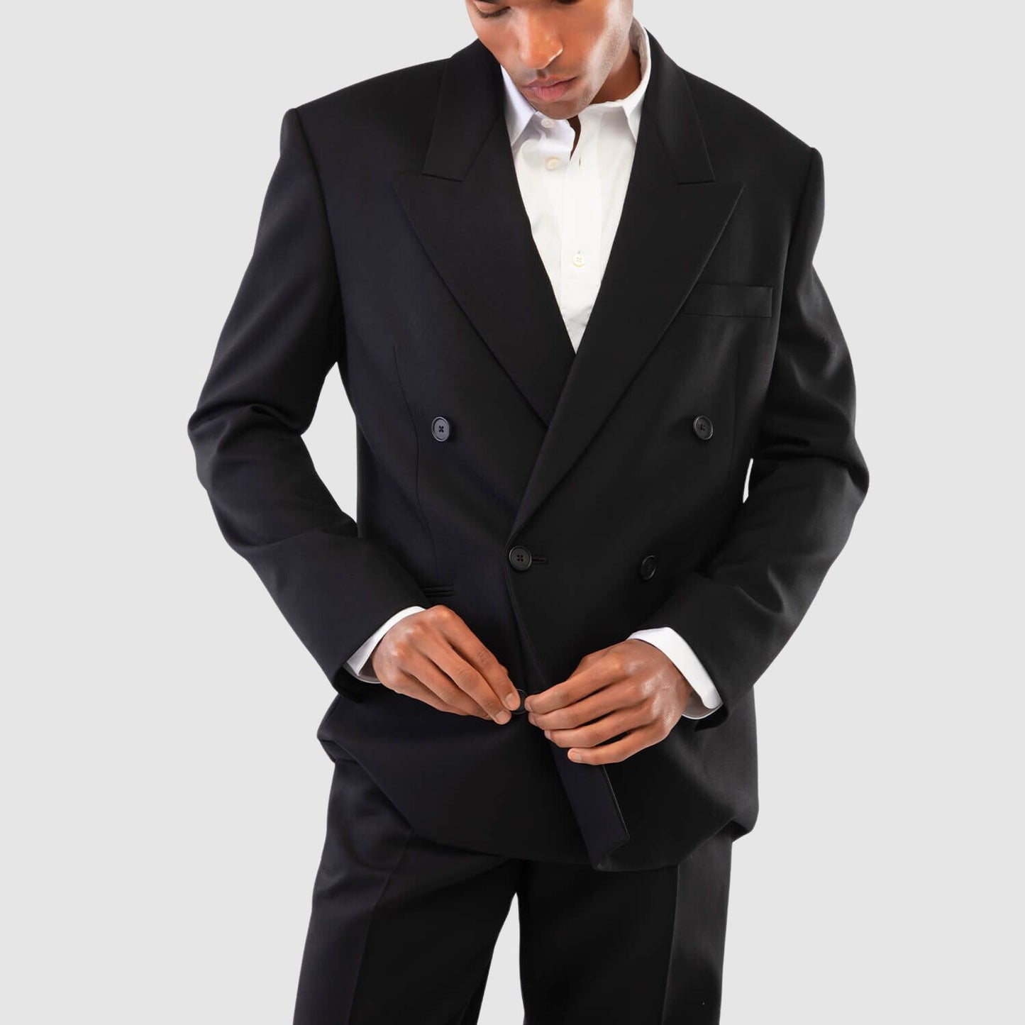 The Row Herman Jacket in Wool