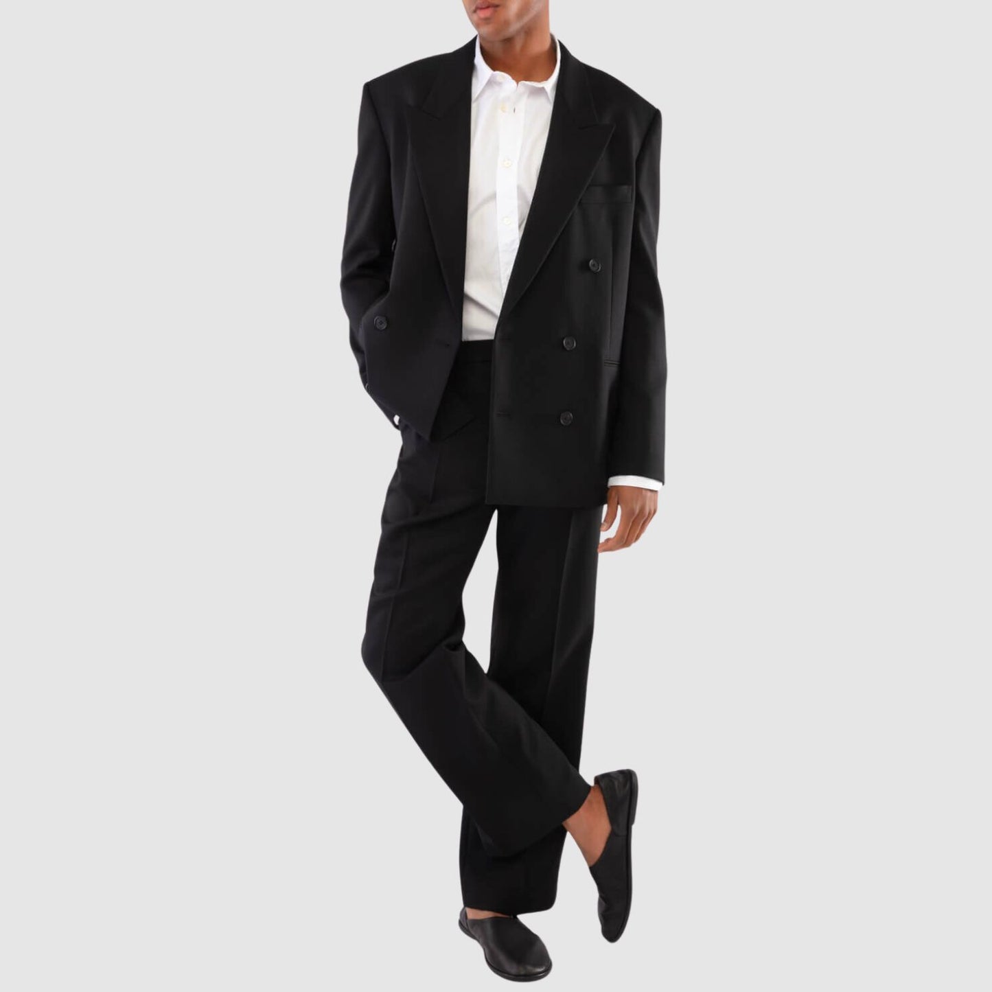 The Row Herman Jacket in Wool