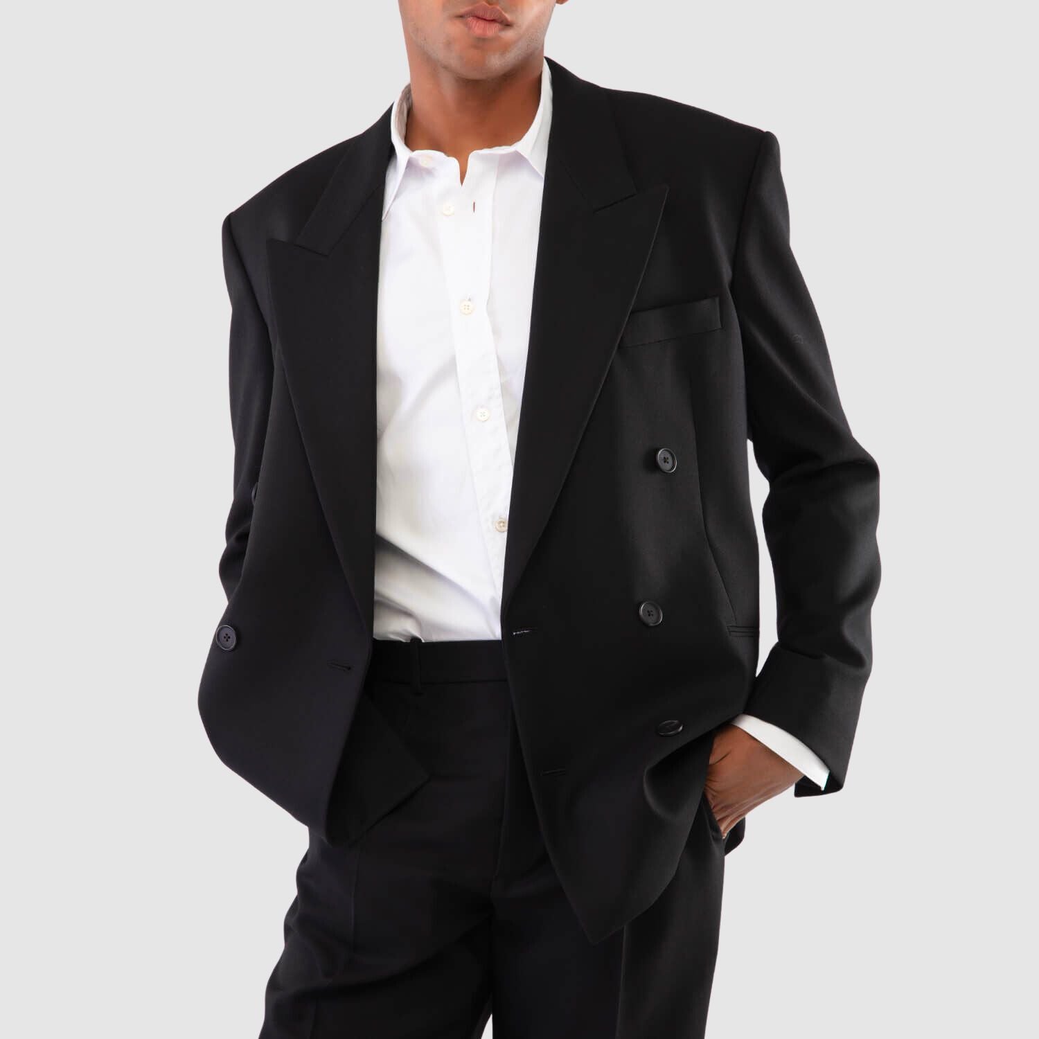 The Row Herman Jacket in Wool