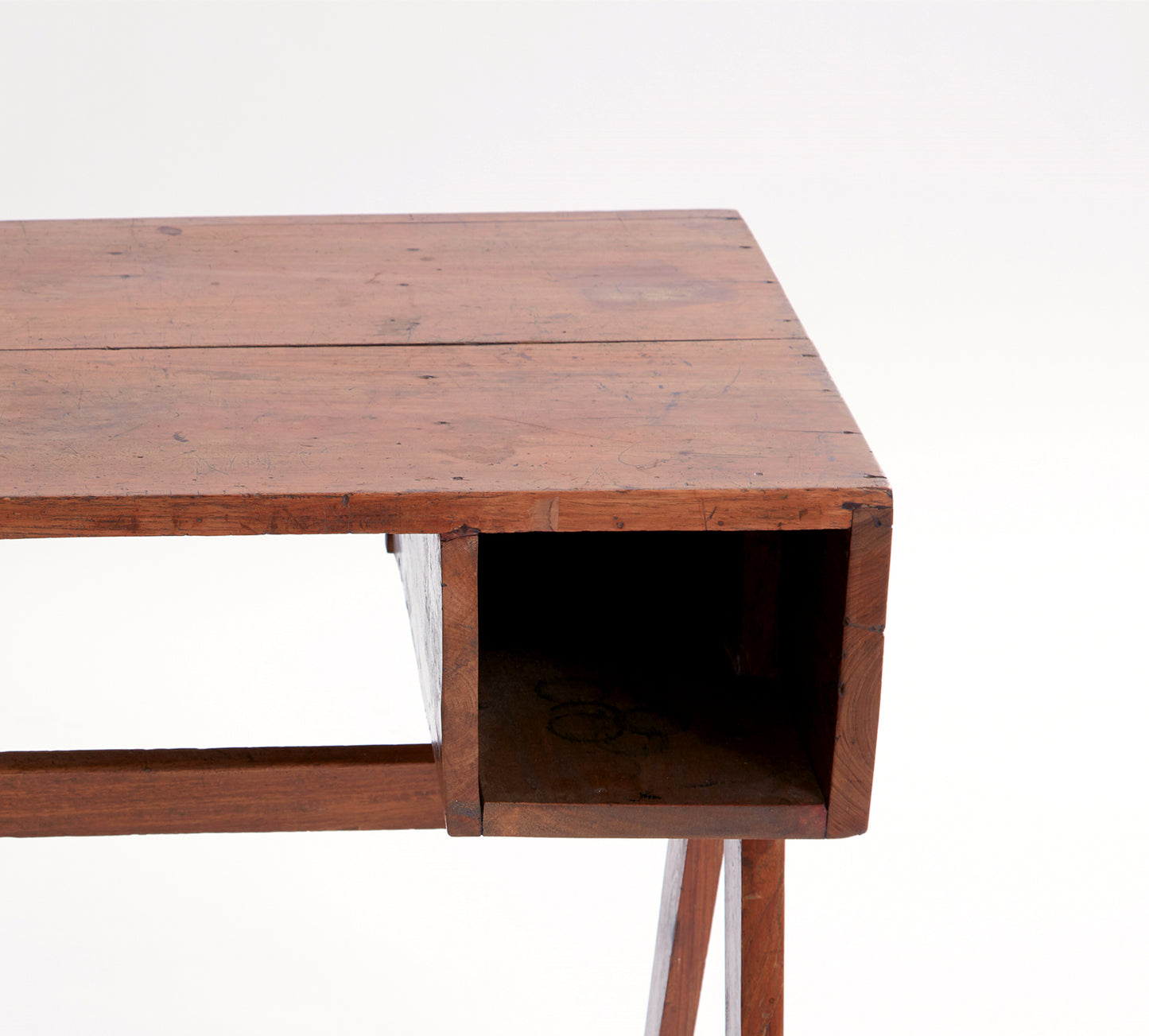 Pierre Jeanneret Library Writing Desk and Chair