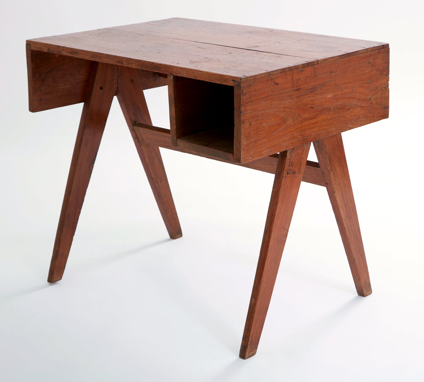 Pierre Jeanneret Library Writing Desk and Chair