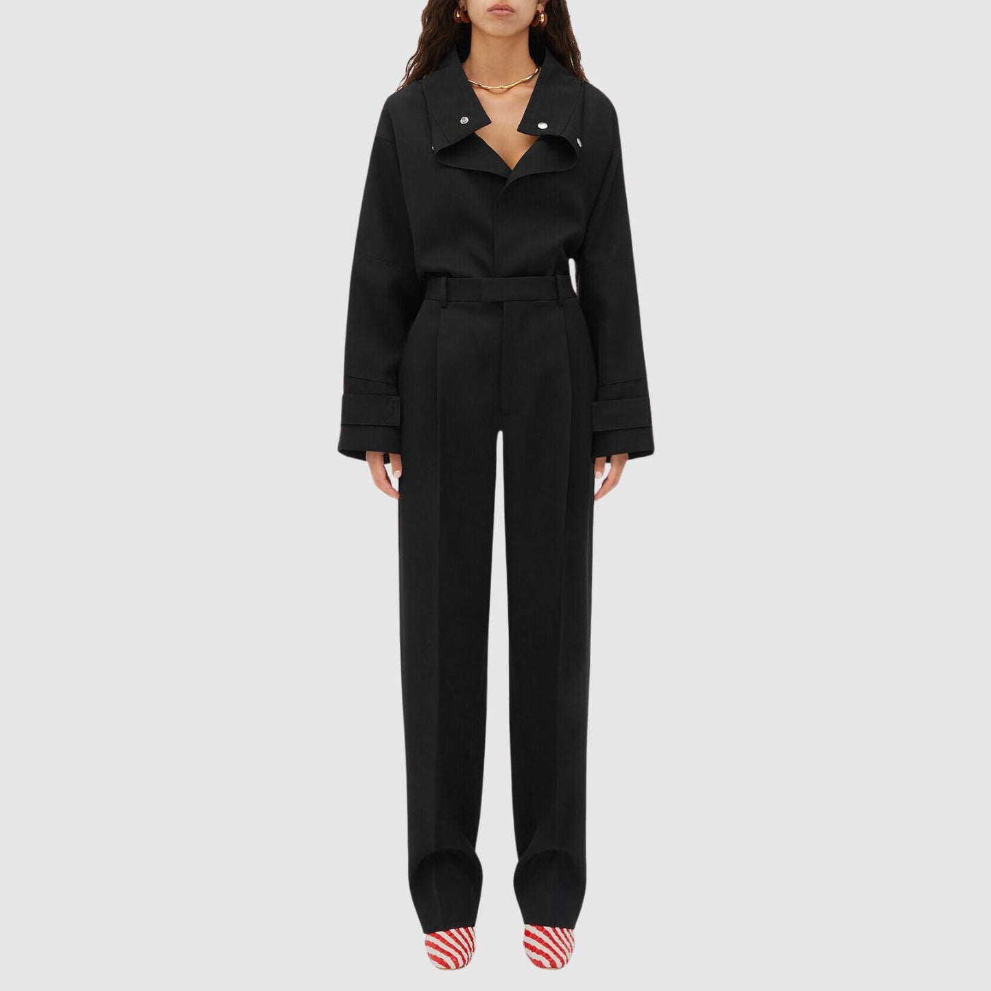Bottega Veneta Sartorial Wool Twill Trousers