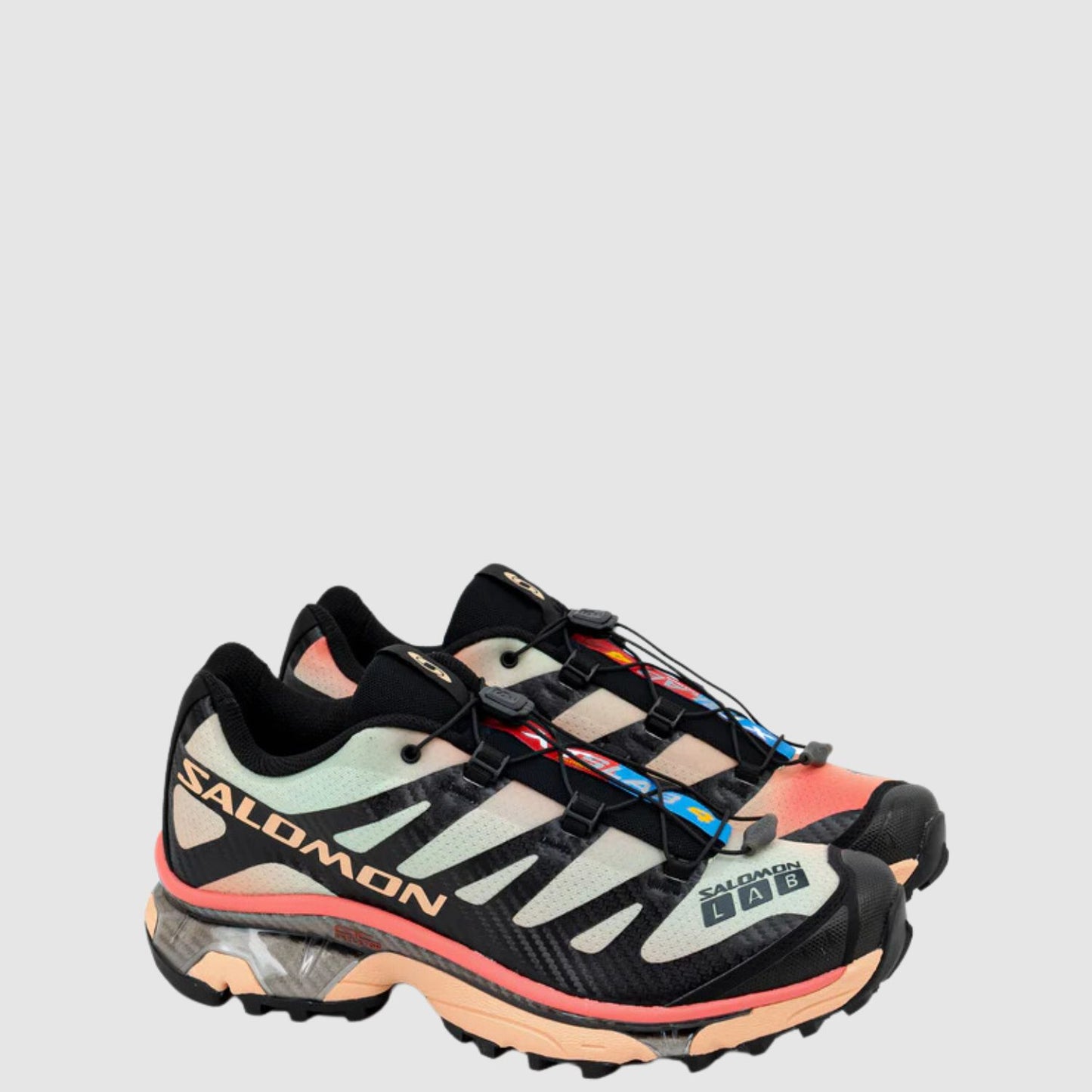 Salomon XT-4 OG Aurora Borealis Black/Prairie Sunset/Sugar Coral
