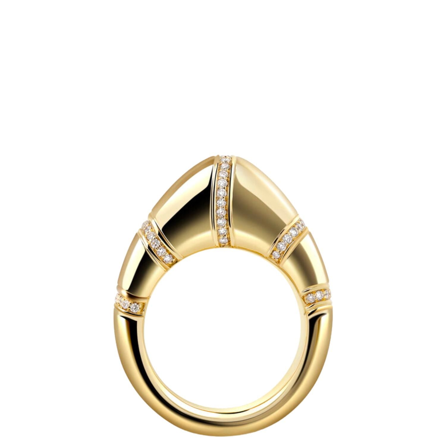Susana Martins The Dome Ring in Gloss Yellow Gold_MART249012