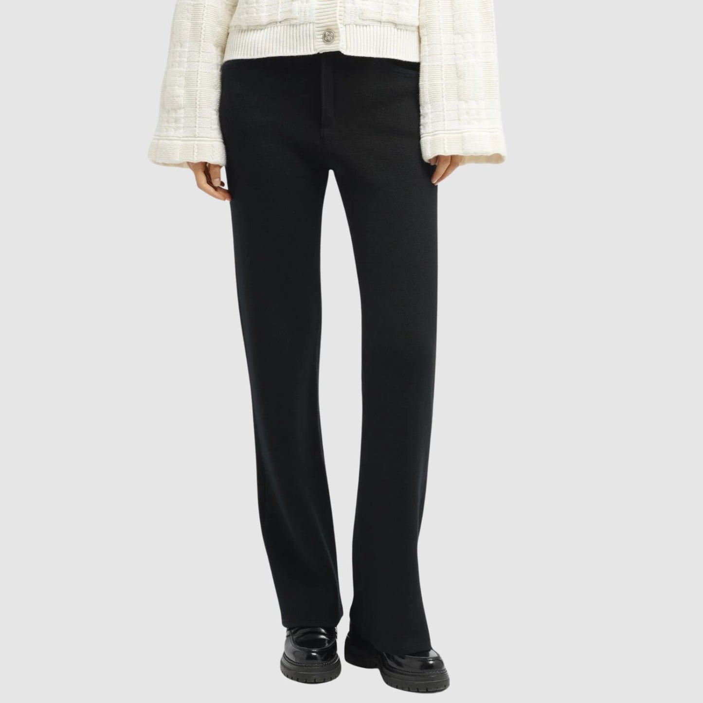 Barrie Denim Cashmere Trousers