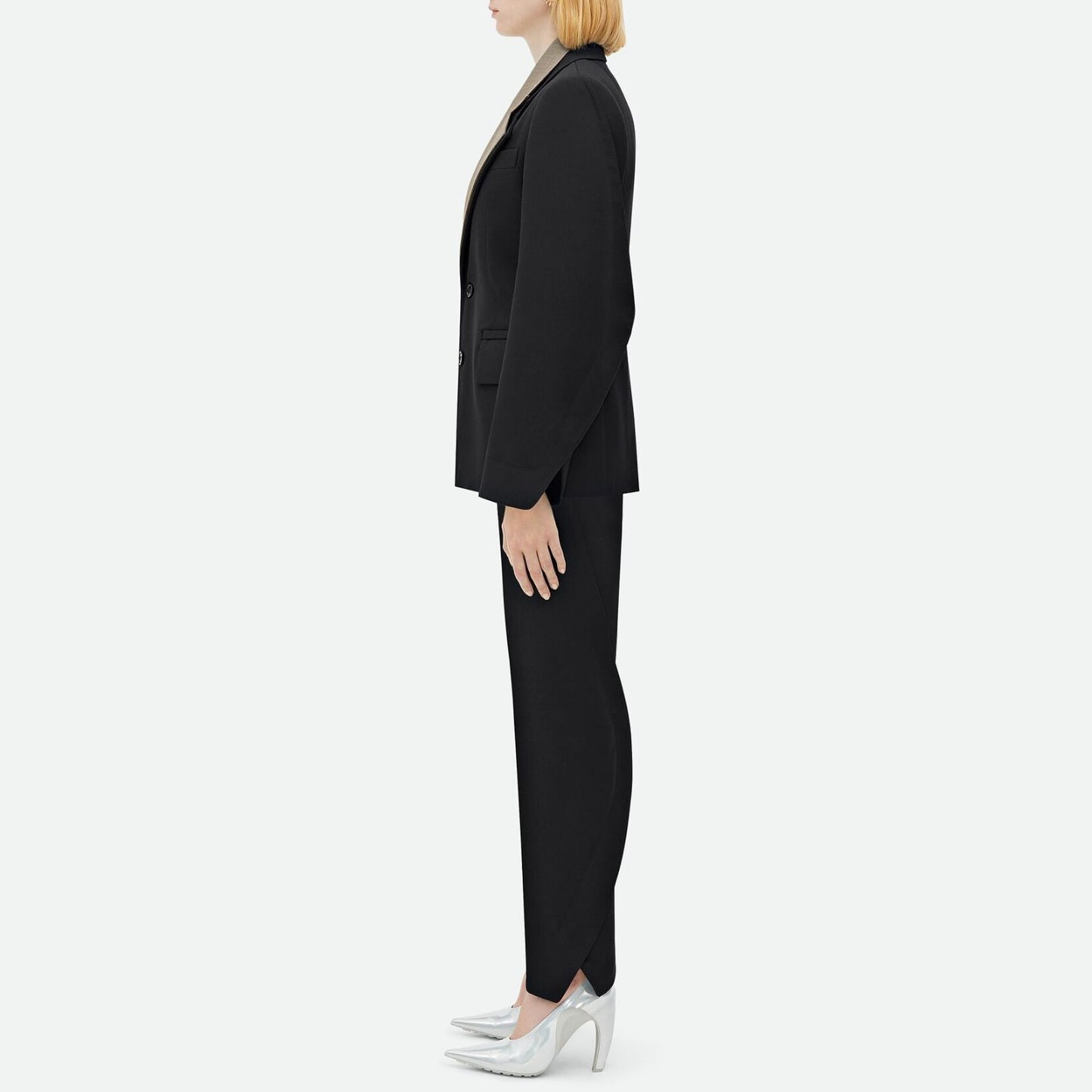 Bottega Veneta Layered Wool Blazer