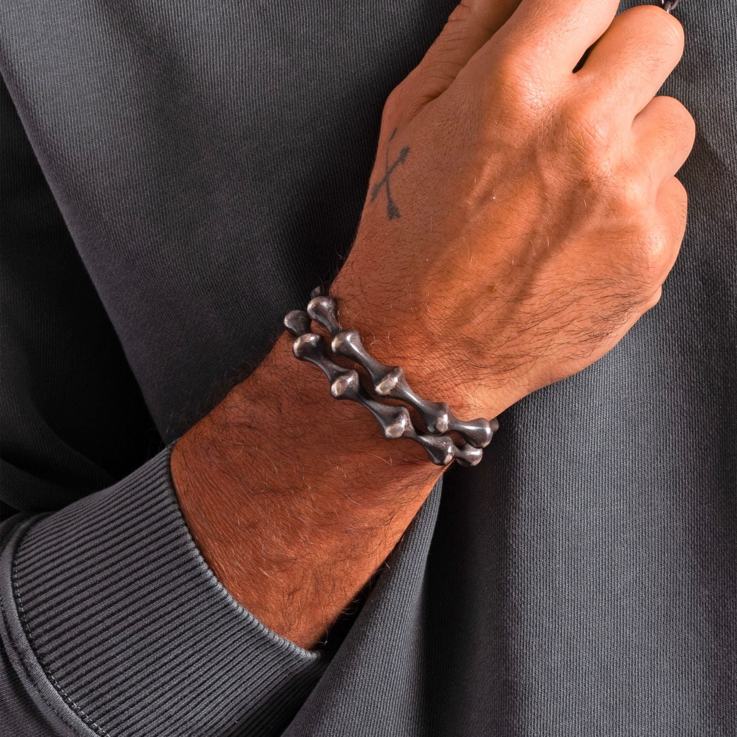 VRAM Sterling Silver Chrona II Cuff