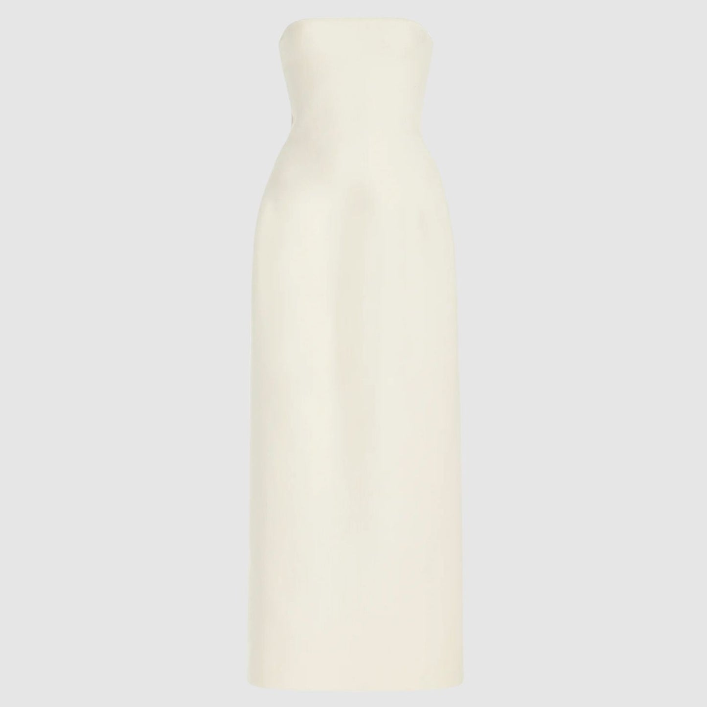 Gabriela Hearst Immanuel Knit Dress in Ivory Merino Wool