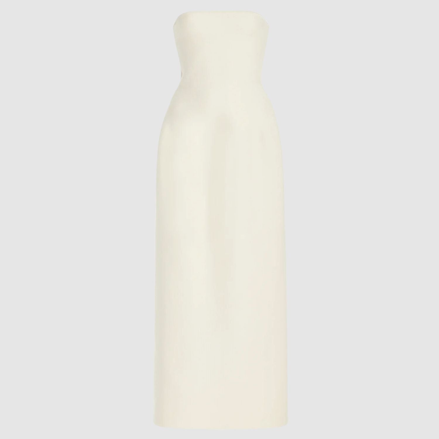 Gabriela Hearst Immanuel Knit Dress in Ivory Merino Wool