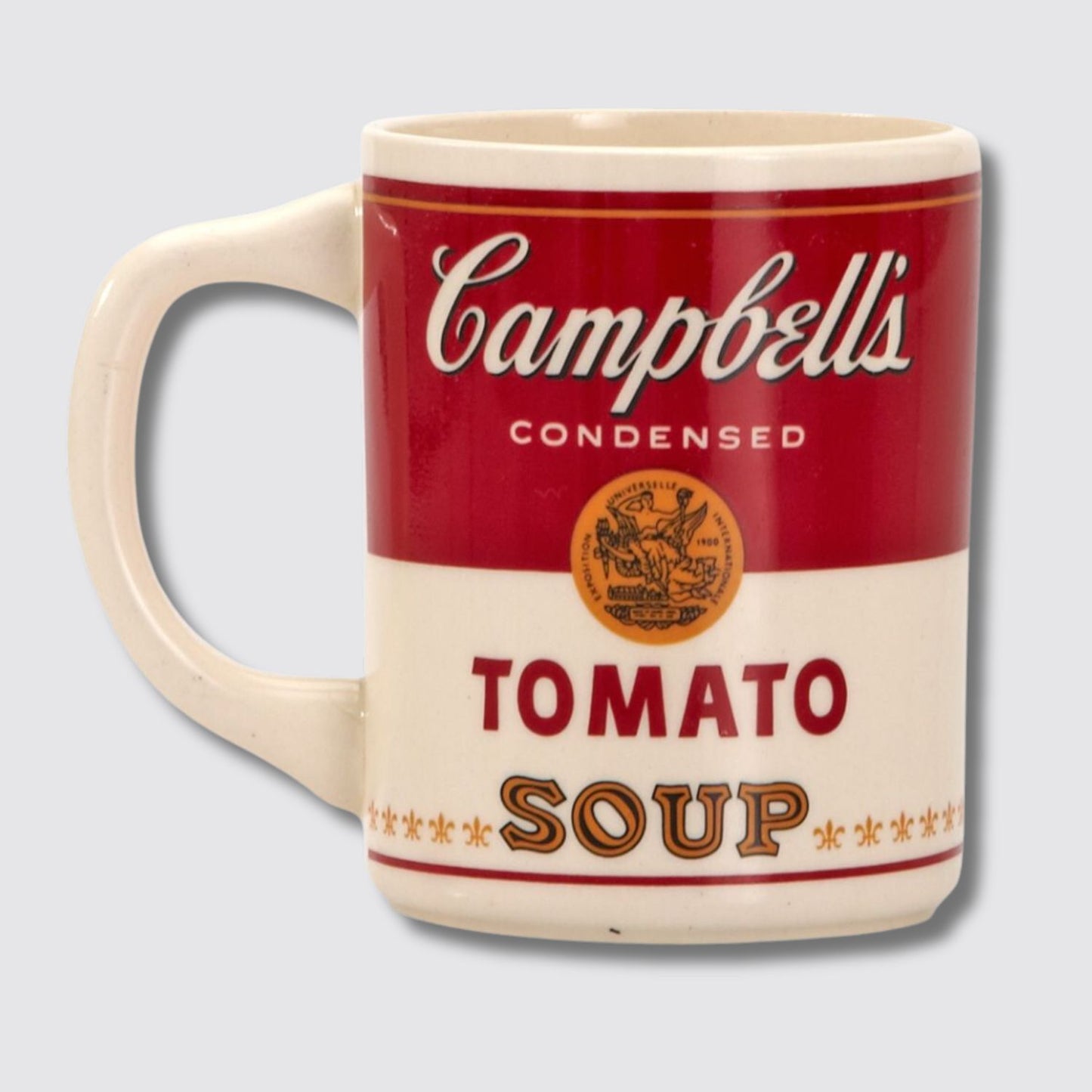 Just One Eye 1968 Ceramic Campbell's Soup Advertising Mug - Front View
