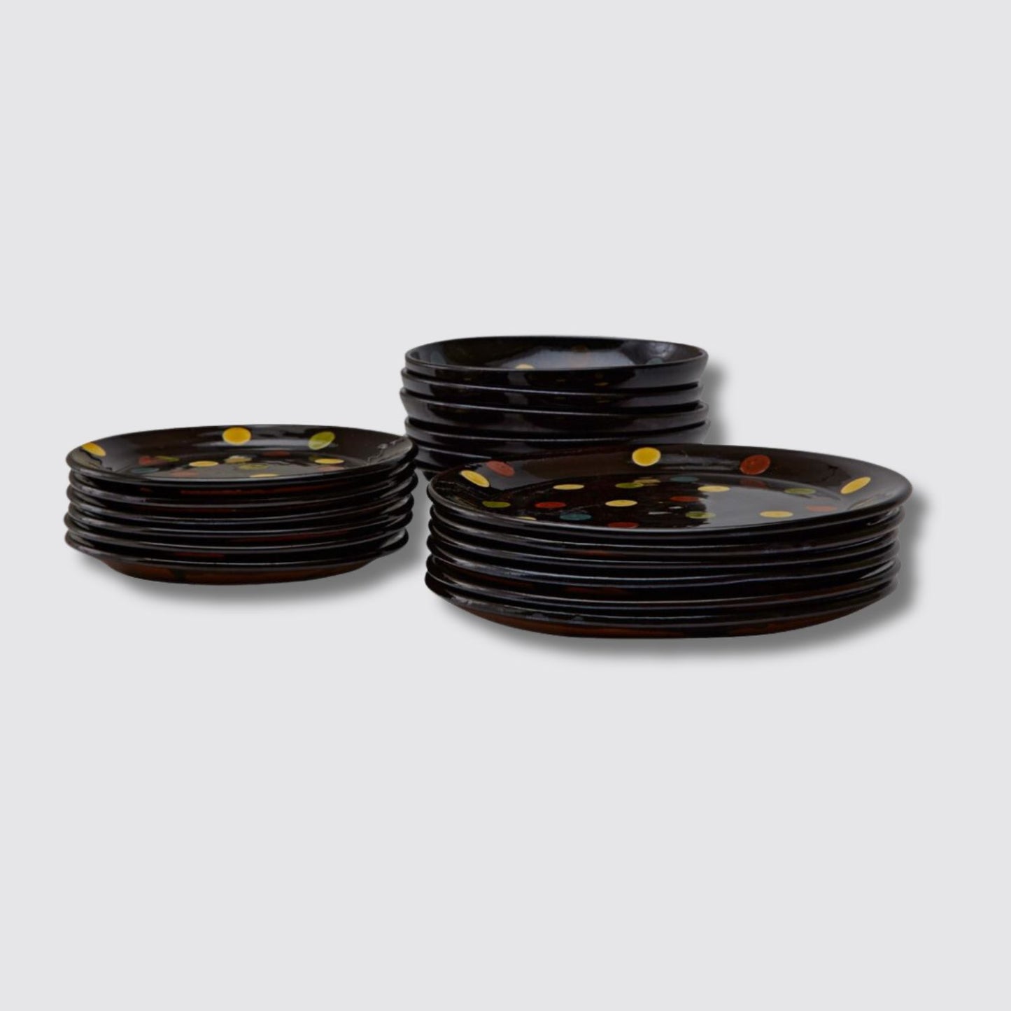 Just One Eye | Jacques Grange Dinnerware Set with Dots - View 5