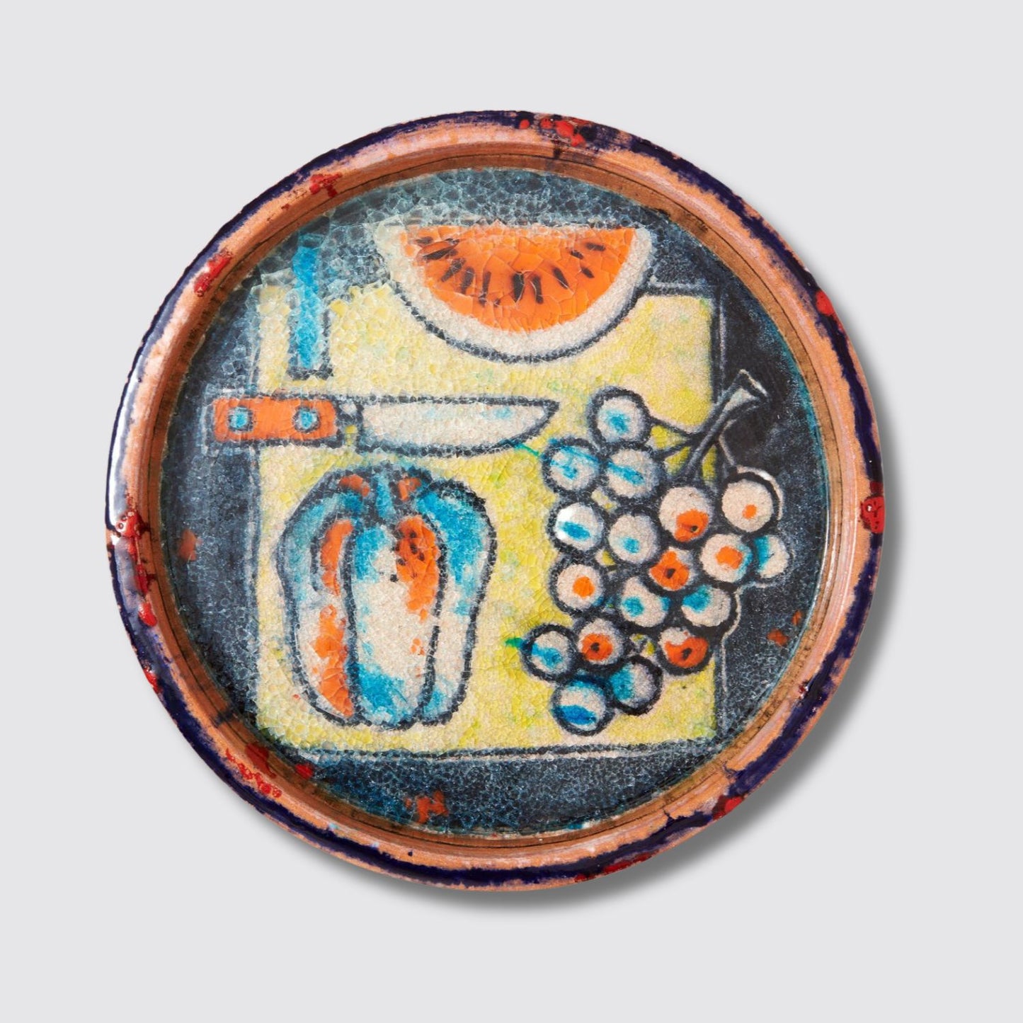 Just One Eye Table Set with Knife - Flat View (Guerrino Tramonti)