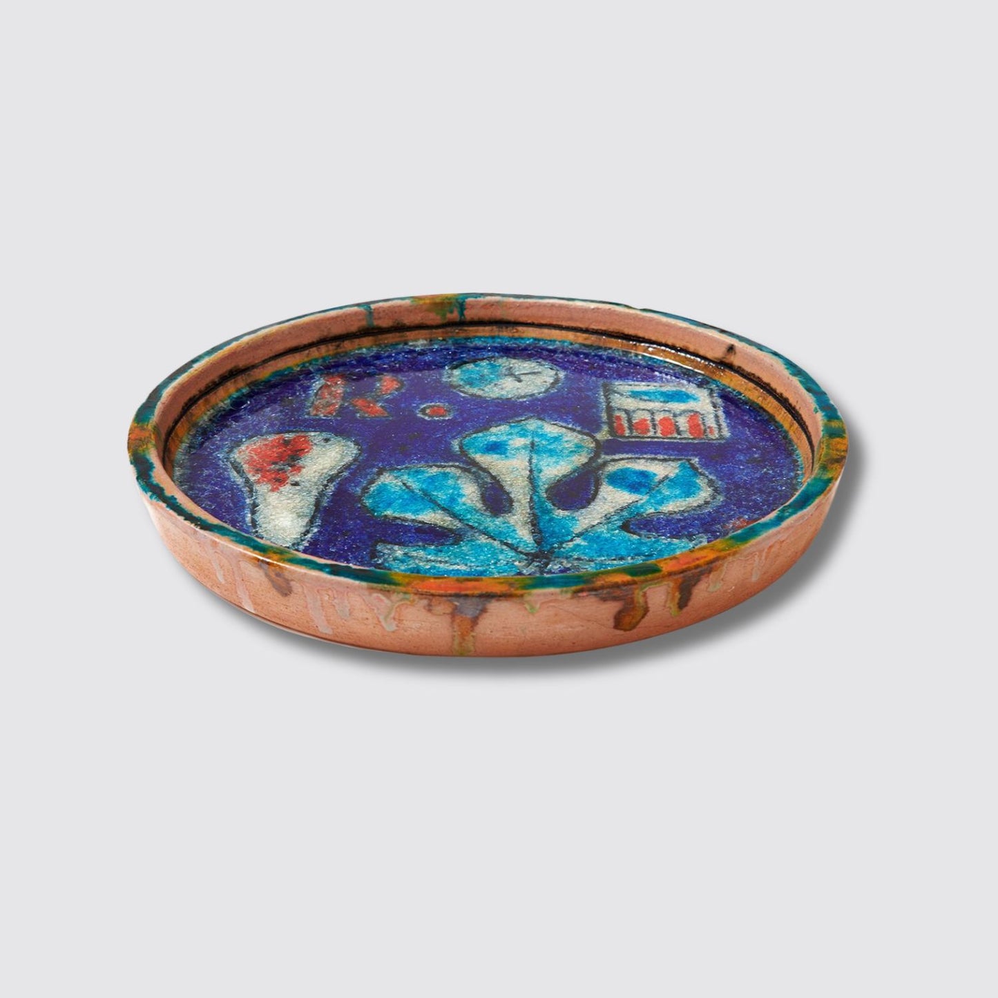 Just One Eye Table Set with Leaf - 3/4 View (Guerrino Tramonti)