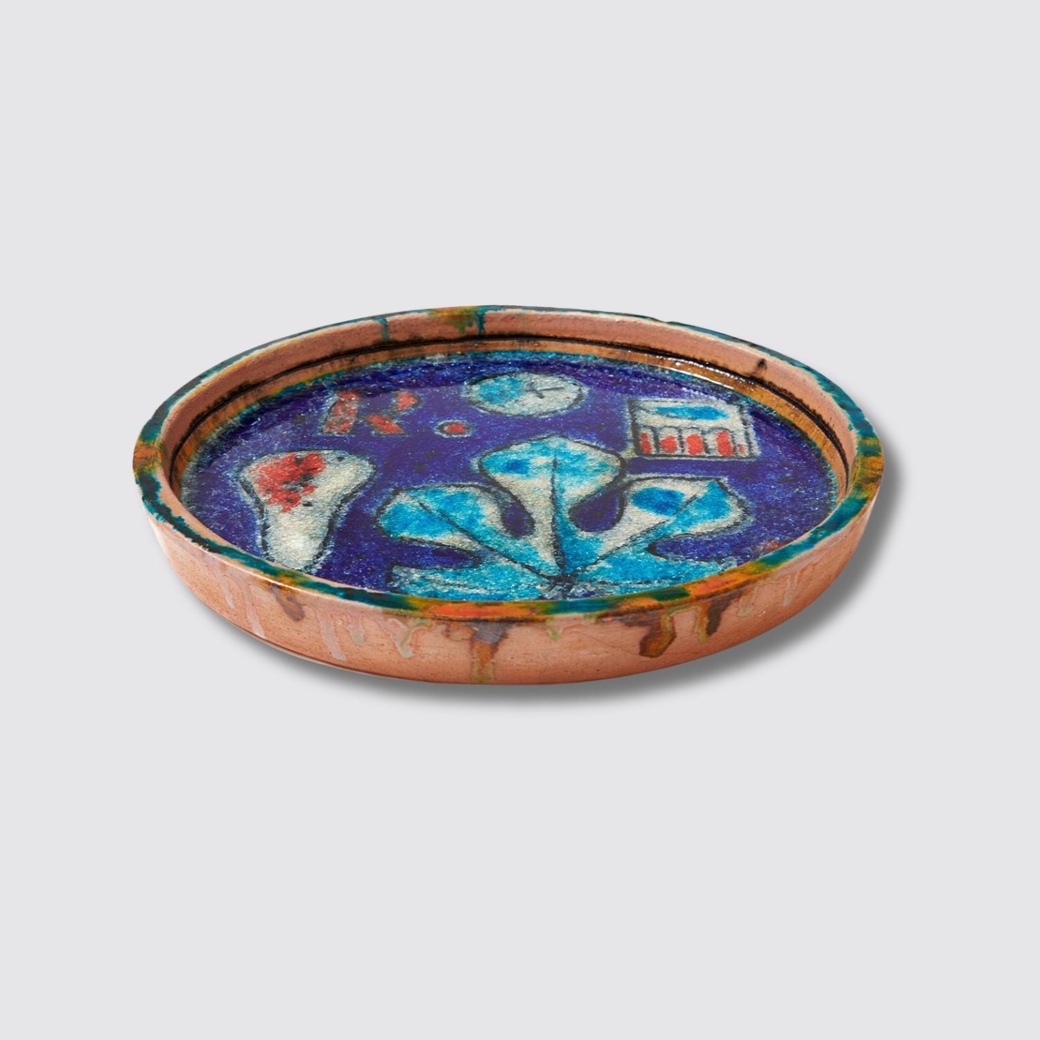 Just One Eye Table Set with Leaf - 3/4 View (Guerrino Tramonti)