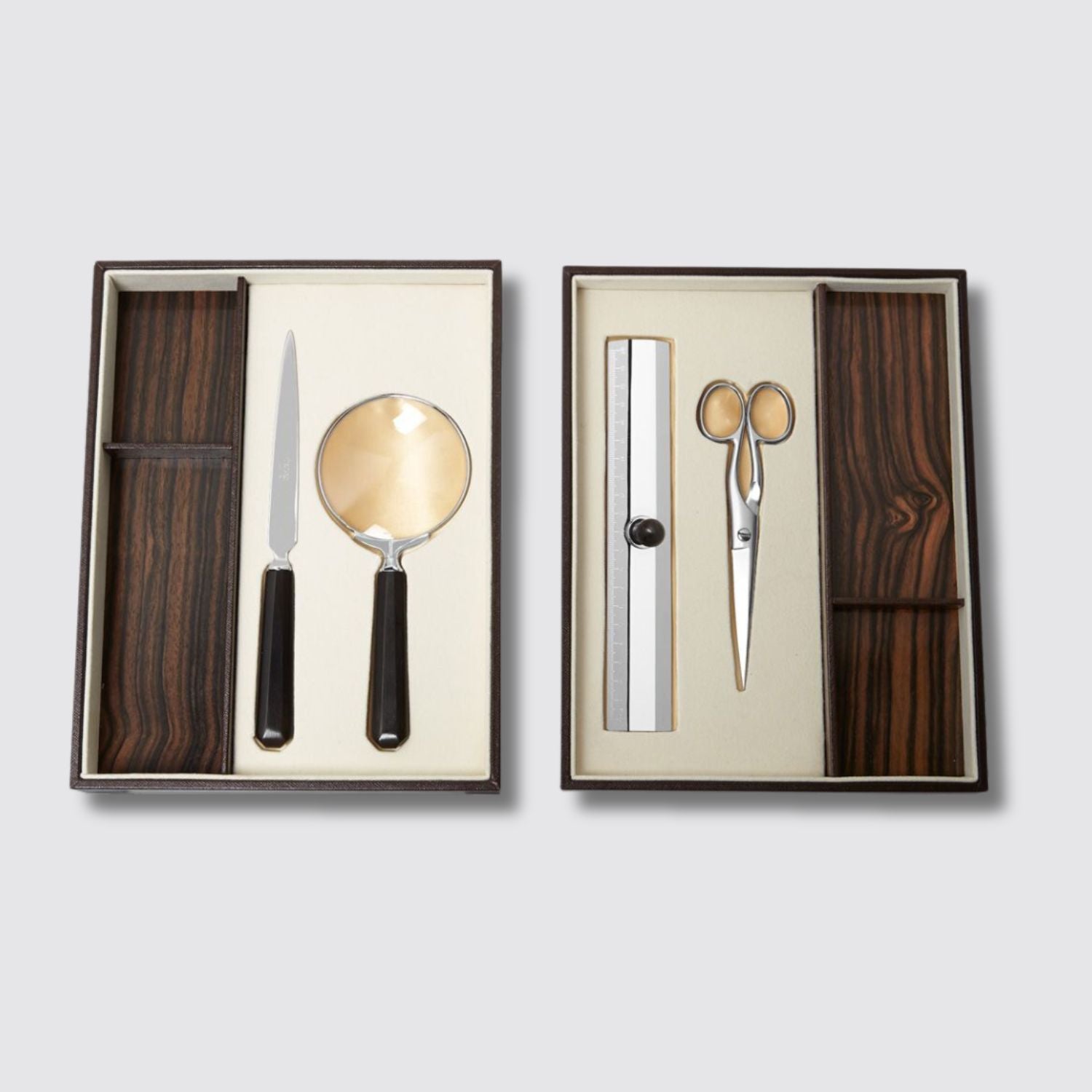 Just One Eye Wood Desk Set - View 2