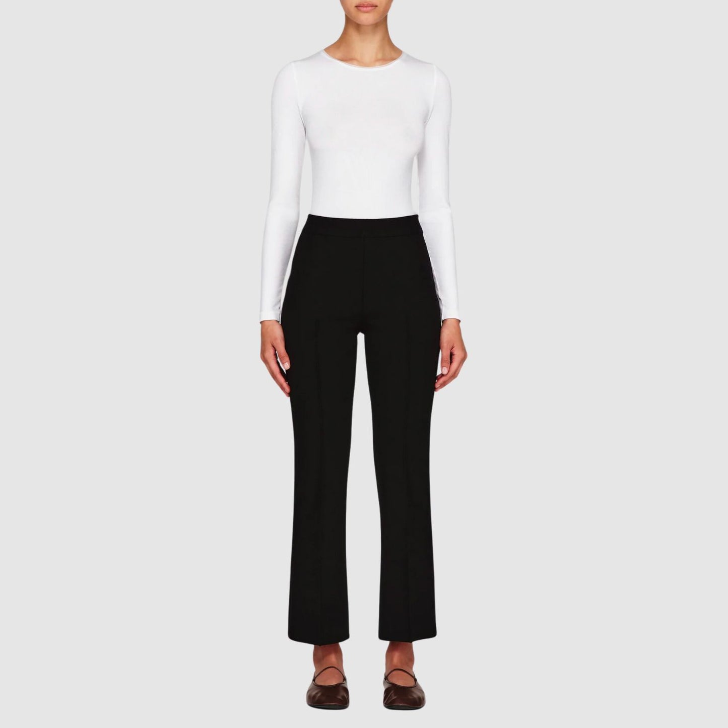HIGH SPORT Kick Pant in Black Cotton