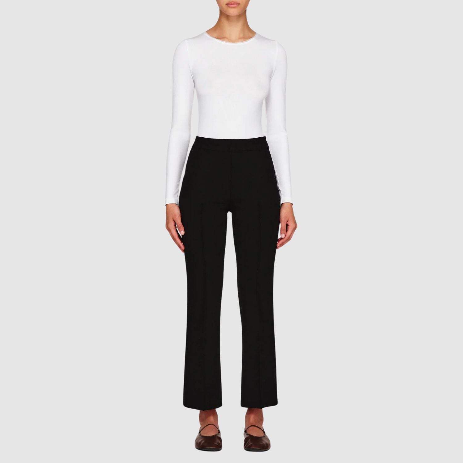 HIGH SPORT Kick Pant in Black Cotton