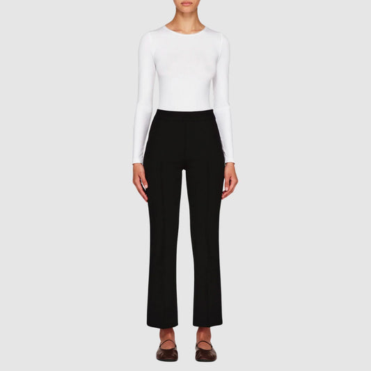 HIGH SPORT Kick Pant in Black Cotton