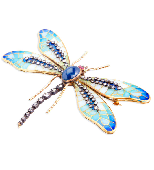 Kirat Young Dragonfly Brooch