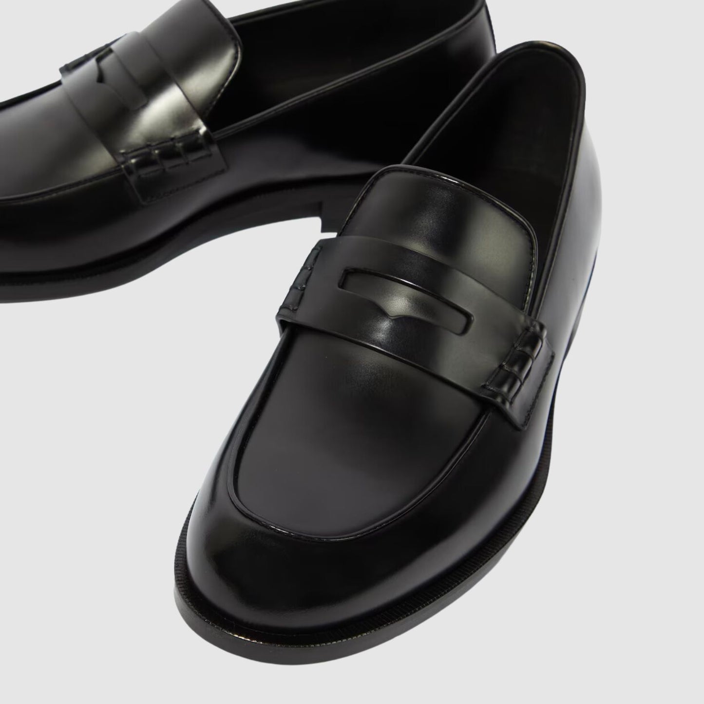 Giorgio Armani Leather Loafers