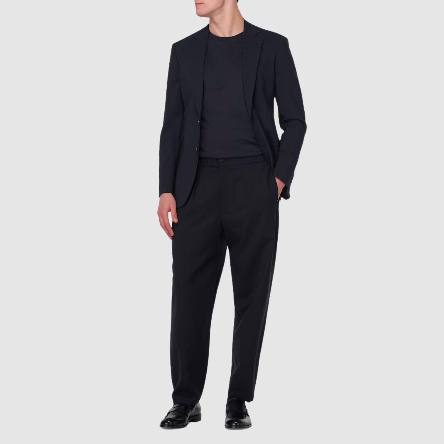 Giorgio Armani Leather Loafers
