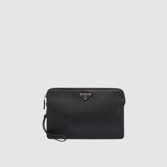 Prada Saffiano leather pouch