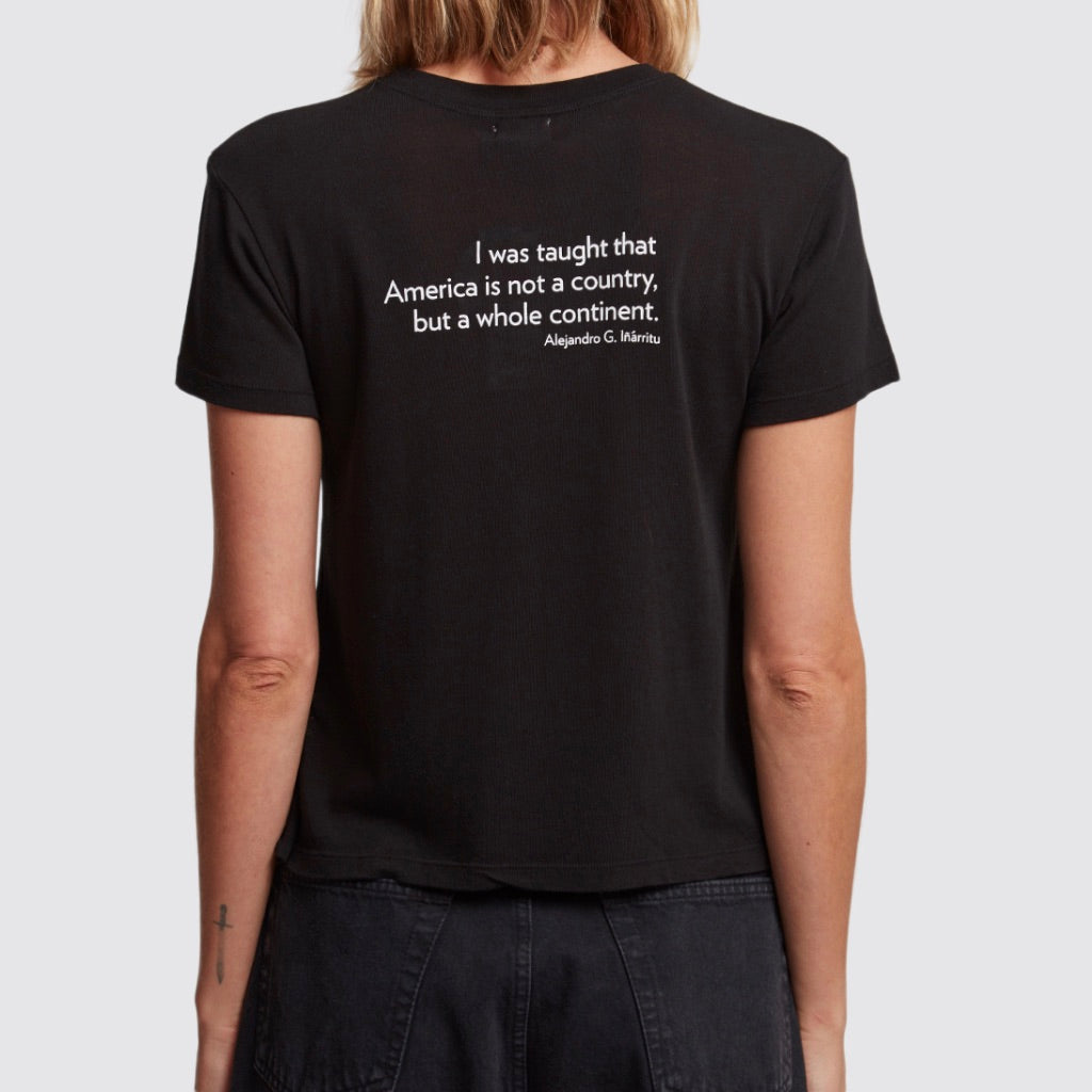 RE:LA Boyfriend T-Shirt in Black