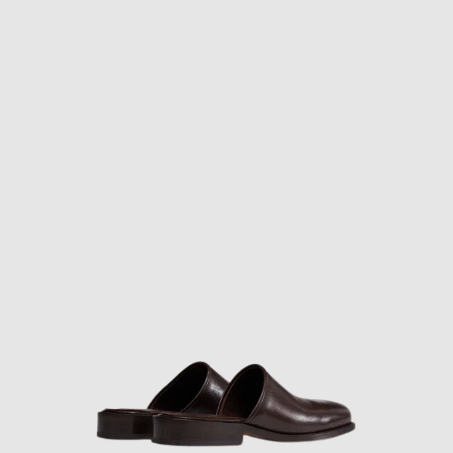 LEMAIRE Square Mule Brown