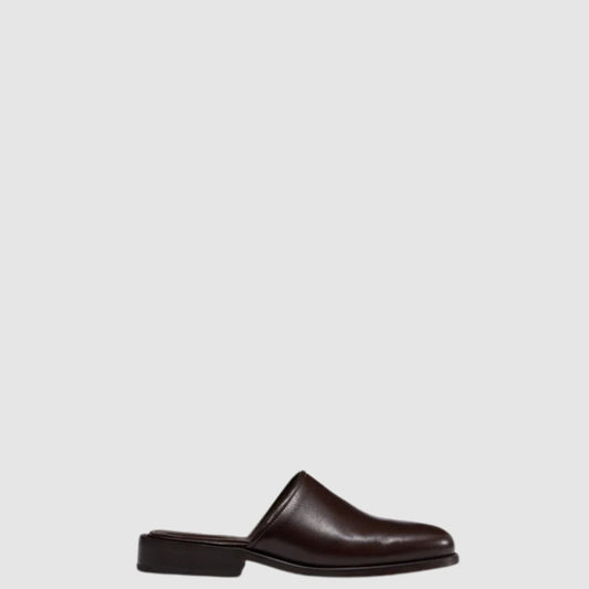 LEMAIRE Square Mule Brown