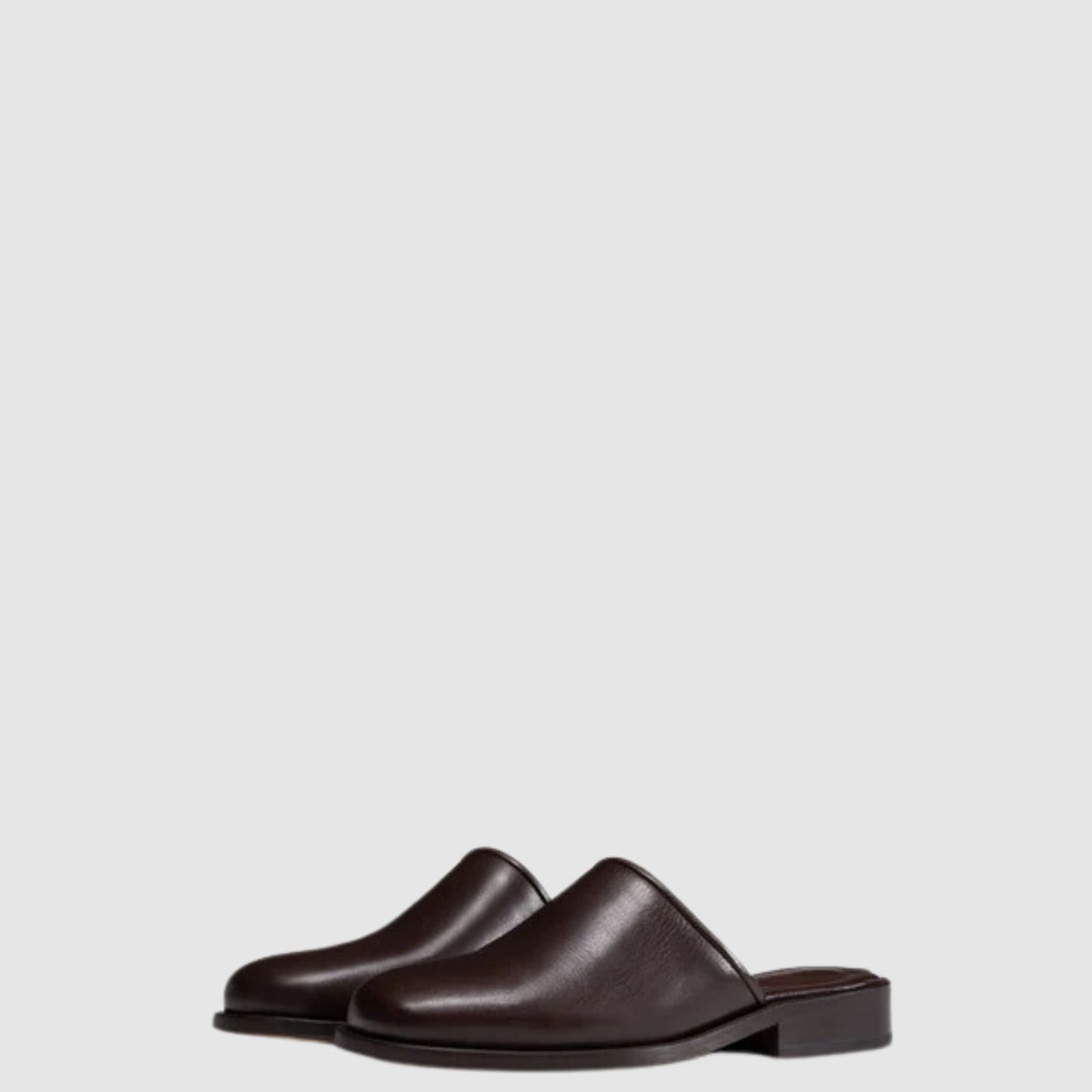 LEMAIRE Square Mule Brown