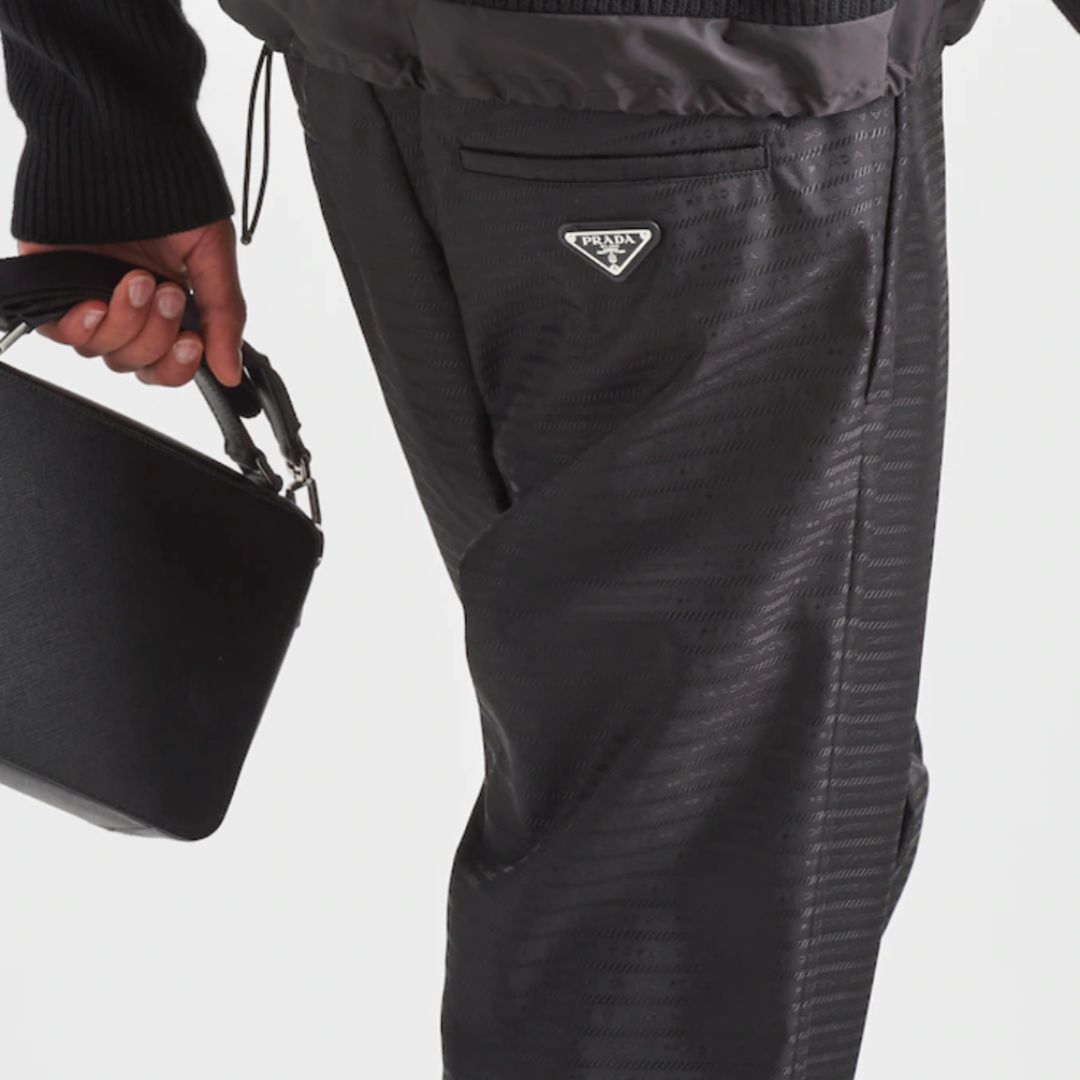 Prada Logo ReNylon Pants