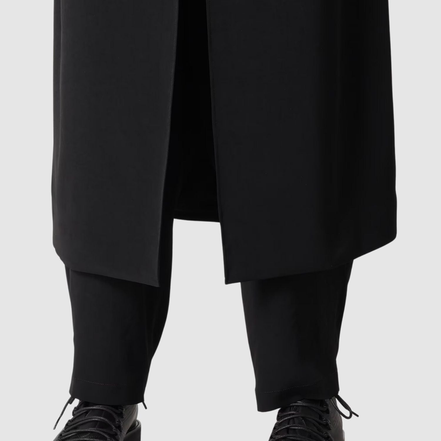 Yohji Yamamoto Ta Tuxedo Back Flare Long Jacket