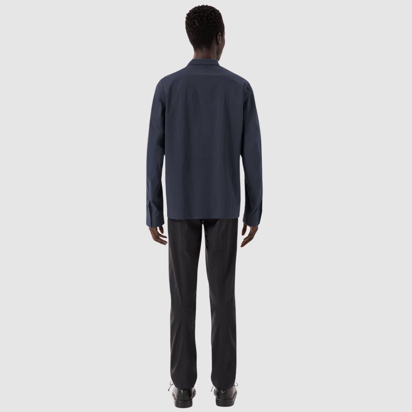 Arc'teryx Veilance Metry Shirt LS In Black Sapphire