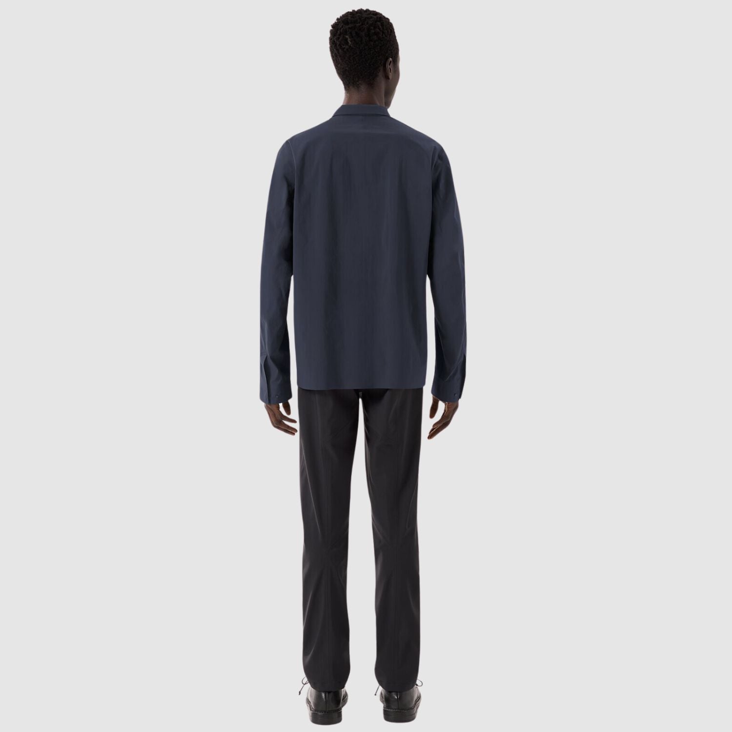 Arc'teryx Veilance Metry Shirt LS In Black Sapphire