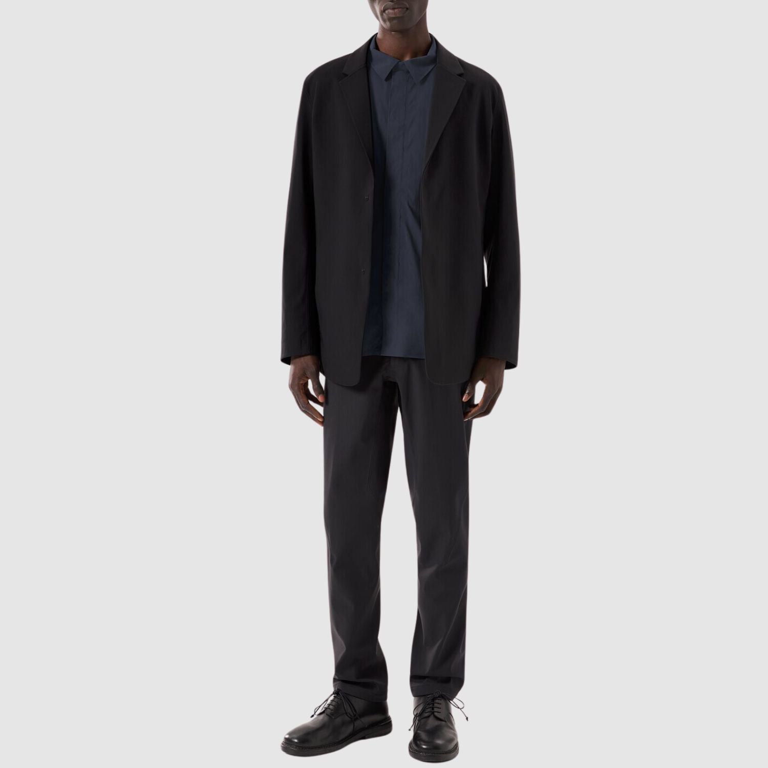 Arc'teryx Veilance Metry Shirt LS In Black Sapphire