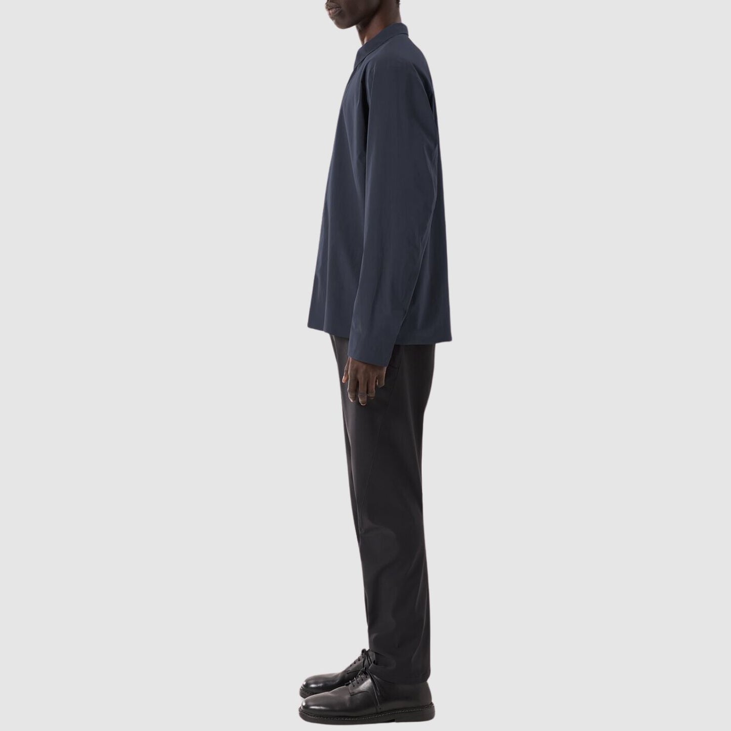 Arc'teryx Veilance Metry Shirt LS In Black Sapphire