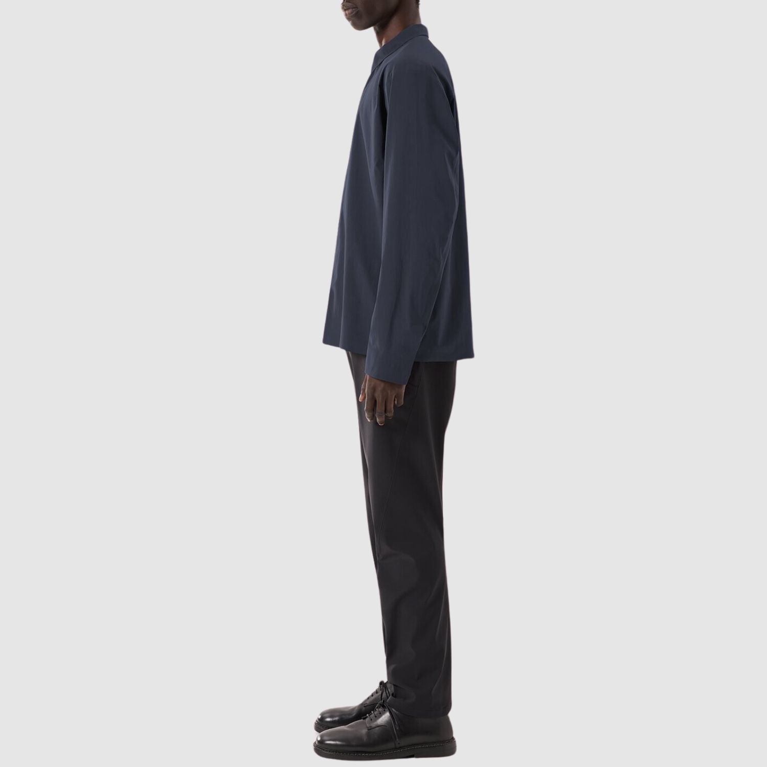 Arc'teryx Veilance Metry Shirt LS In Black Sapphire